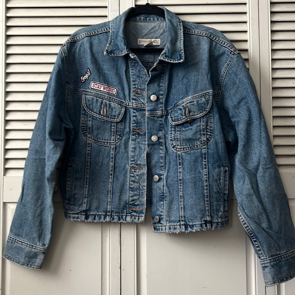 Women vantage jacket Banana Republic, size L vary unique.